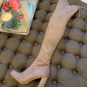 Never worn! Over the knee boots